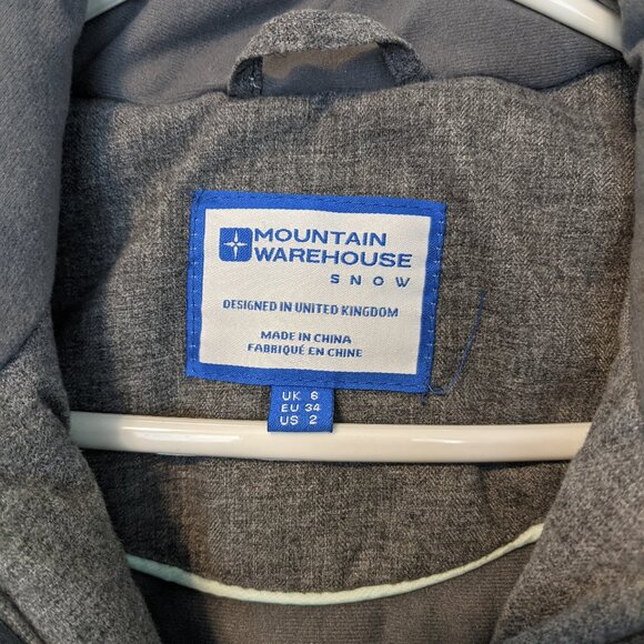 Mountain Warehouse Snowfall Womens Textured Ski Jacket - Picture 2 of 11